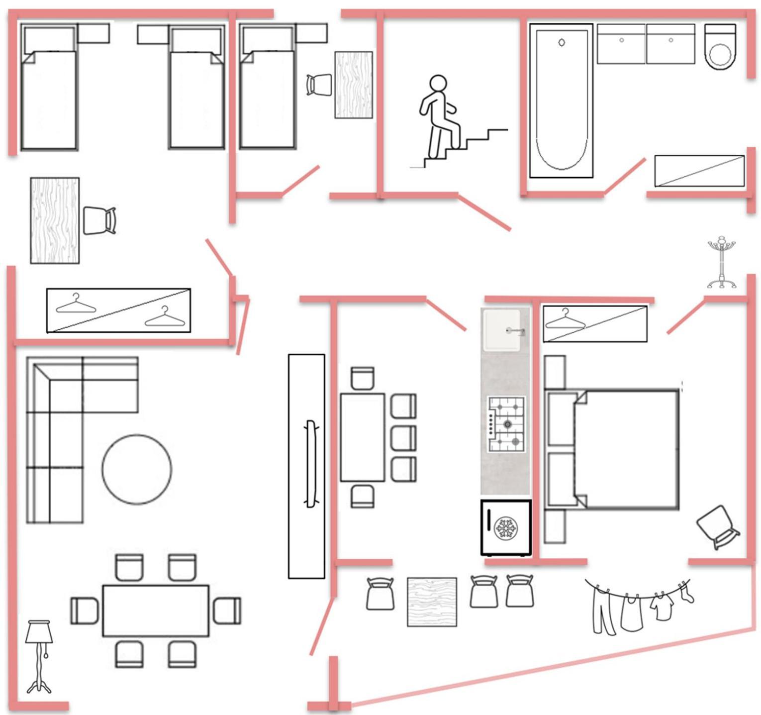 Ferienwohnung "Jumbo" In Coburg ! - 100Mq Im Og1 Mit Privatparkplatz & Balkon Exterior foto